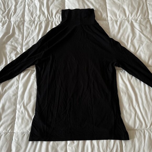 BLACK TURTLENECK ASOS WOMEN SIZE 12/40 (M/L) - Picture 1 of 6
